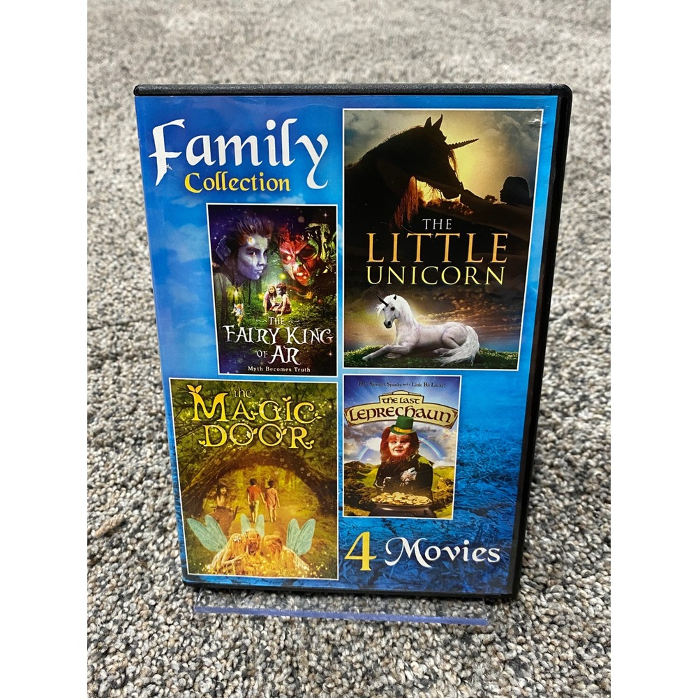 Echo Bridge Family Collection 4 Movies DVD Kids OS Blue Excellent Fantasy Set